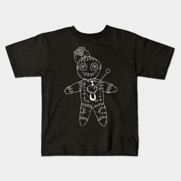 i love you - Voodoo Doll T-Shirt Kids T-Shirt by biNutz